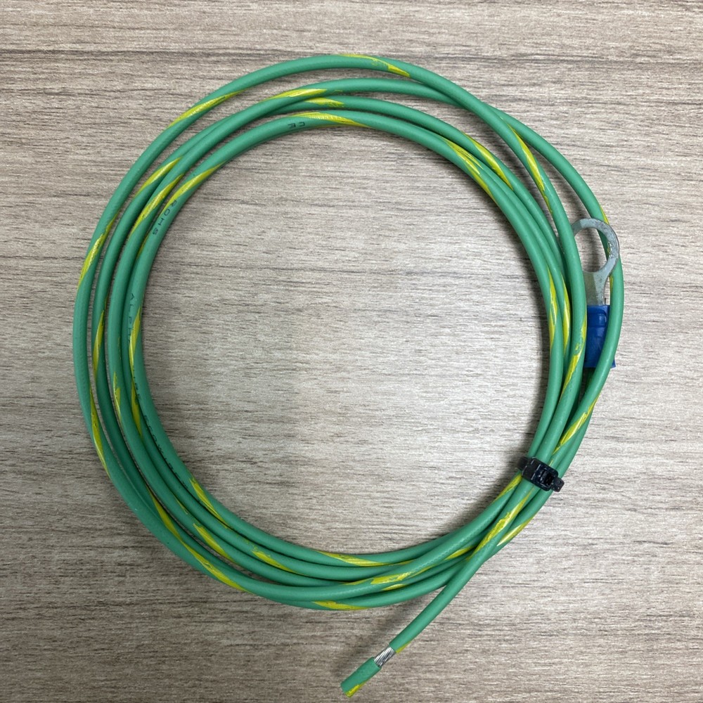 Communication Cable Ground Strap Assembly w/ Lug - 60" Length