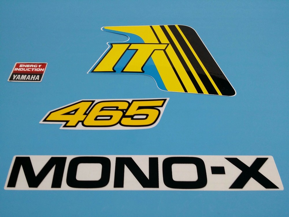 YAMAHA IT465 1982 DECAL GRAPHIC SET(#Y40)