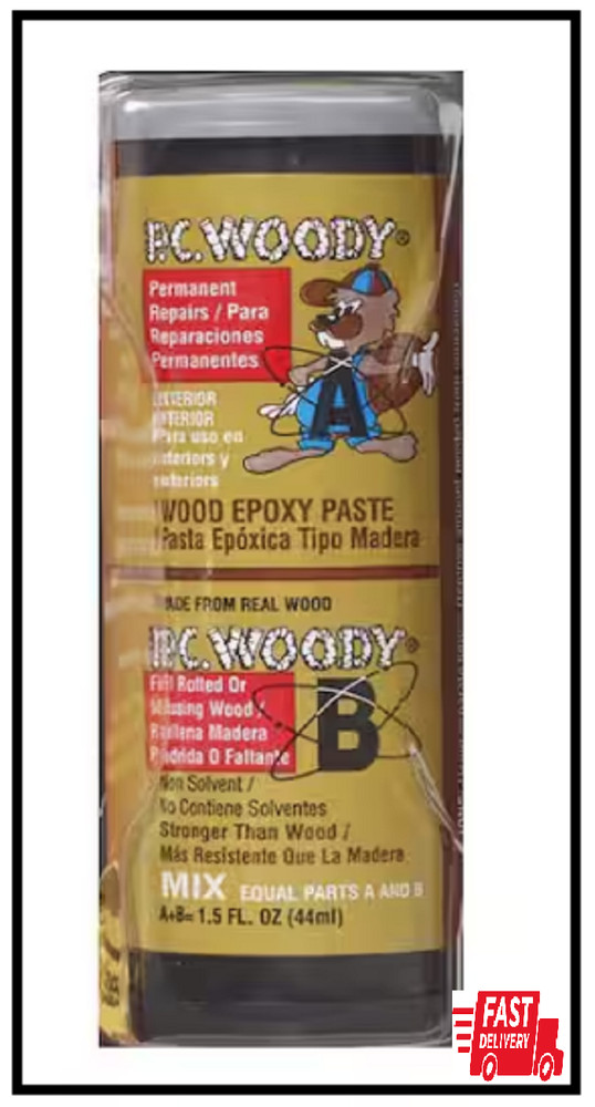 PC-Woody 1.5 oz. Tan Epoxy Paste