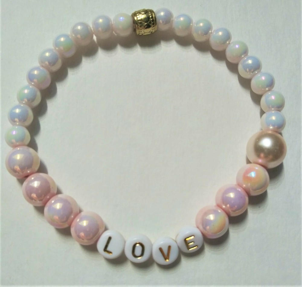 Love Stacked Stretchy Bracelets