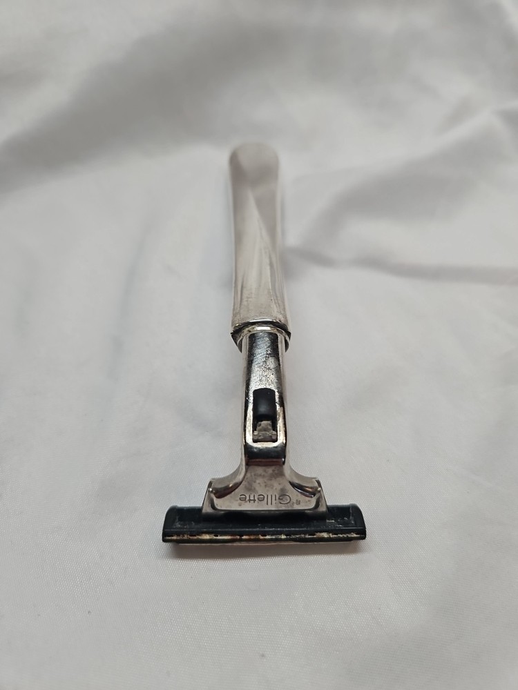 Vintage Gillette Reed & Barton Sterling Handle Razor