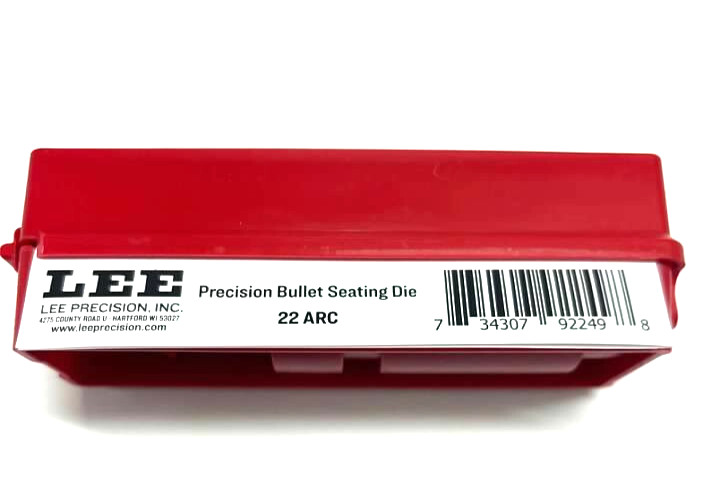 Lee 92249 22 ARC Micrometer Precision Bullet Seating Die