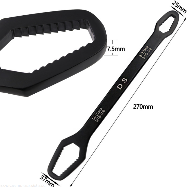 8-22mm Universal Torx Wrench Double-head Box End Spanner Adjustable Repair Tool
