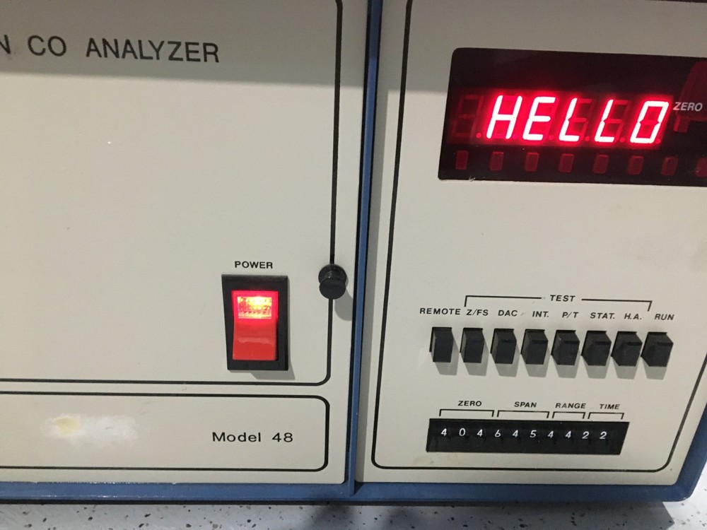 Thermo Environmental GAS FILTER CORRELATION CO Analyzer model 48