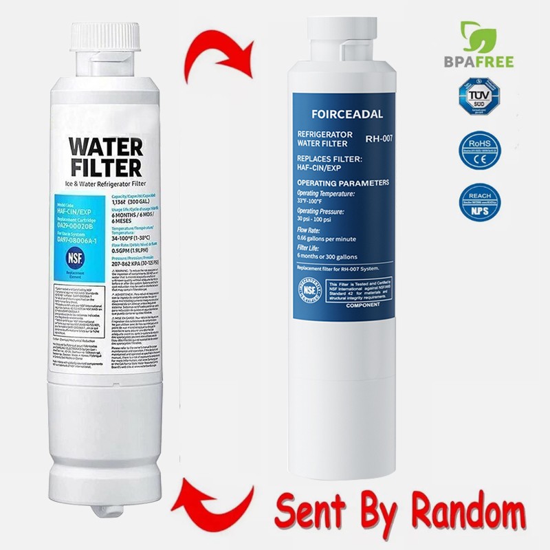 4 PACK For Samsung DA29-00020B HAF-CIN/EXP Refrigerator Water Filter Replacement