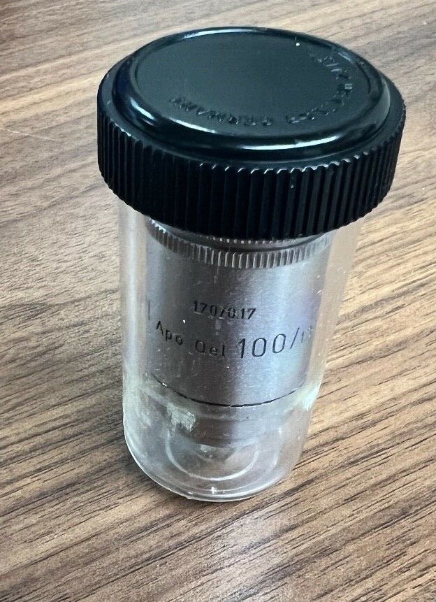 Leitz Microscope Objective PL APO OEL 100/1.32 170/0.17