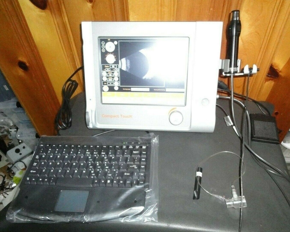 Quantel compact touch 2 touch scan A scan B scan ophthalmic ultrasound