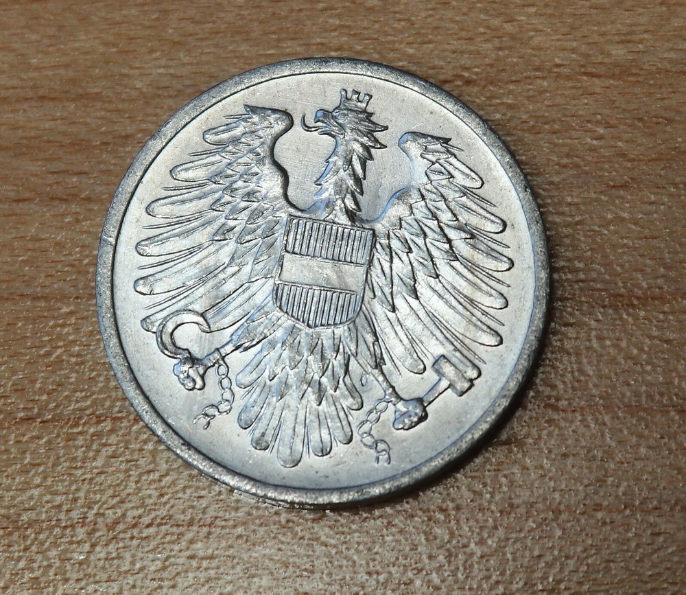 1957 Austria 2 Groschen