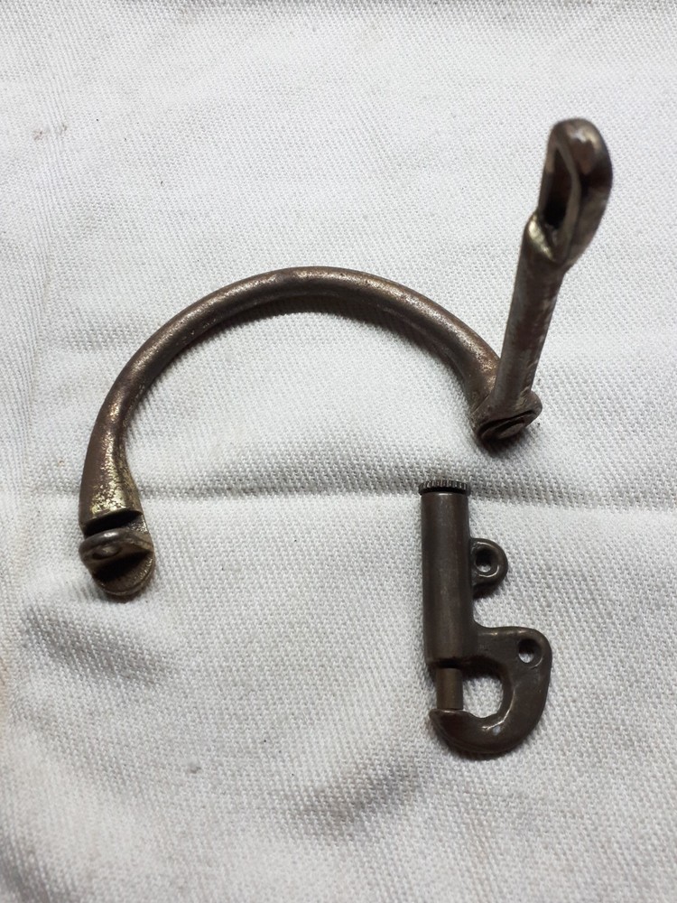 Vintage WWII Duffel Bag Hasp | Handle Germany