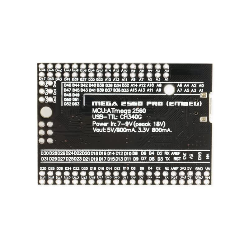 Mega2560 Pro Development Board MEGA2560 PRO Board Embed CH340G ATMEGA2560 16A...