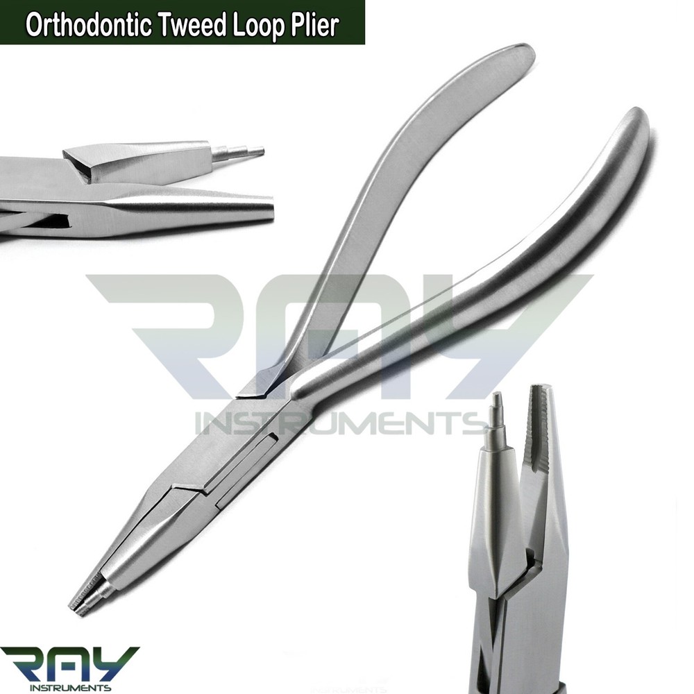 Orthodontic Tweed Loop Forming Plier Dental Wire Bending Adjusting Instruments
