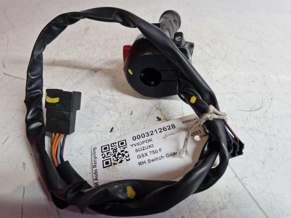 2003 SUZUKI GSX 750 F RH SWITCH GEAR
