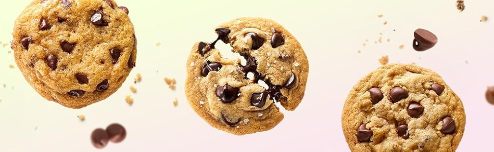 Nestle Chocolate Chip and Chocolate Chunk Cookie Dough % Real