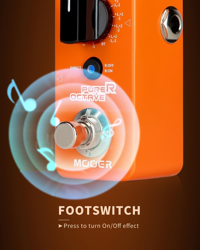 Micro Series Overdrive, Boost, Delay, Noise Gate, Flanger (Purer Octave)