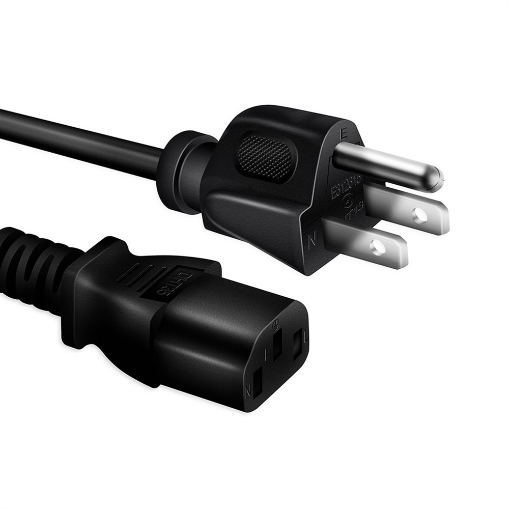 6ft UL AC Power Cord For Paleclouds VPM-001 Vibration Plate Exercise Machine