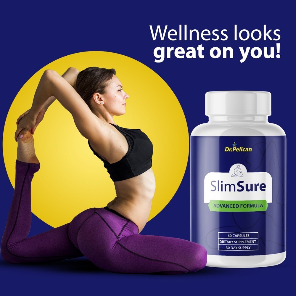 SlimSure- Digestive Support- 2 Bottles- 120 Capsules