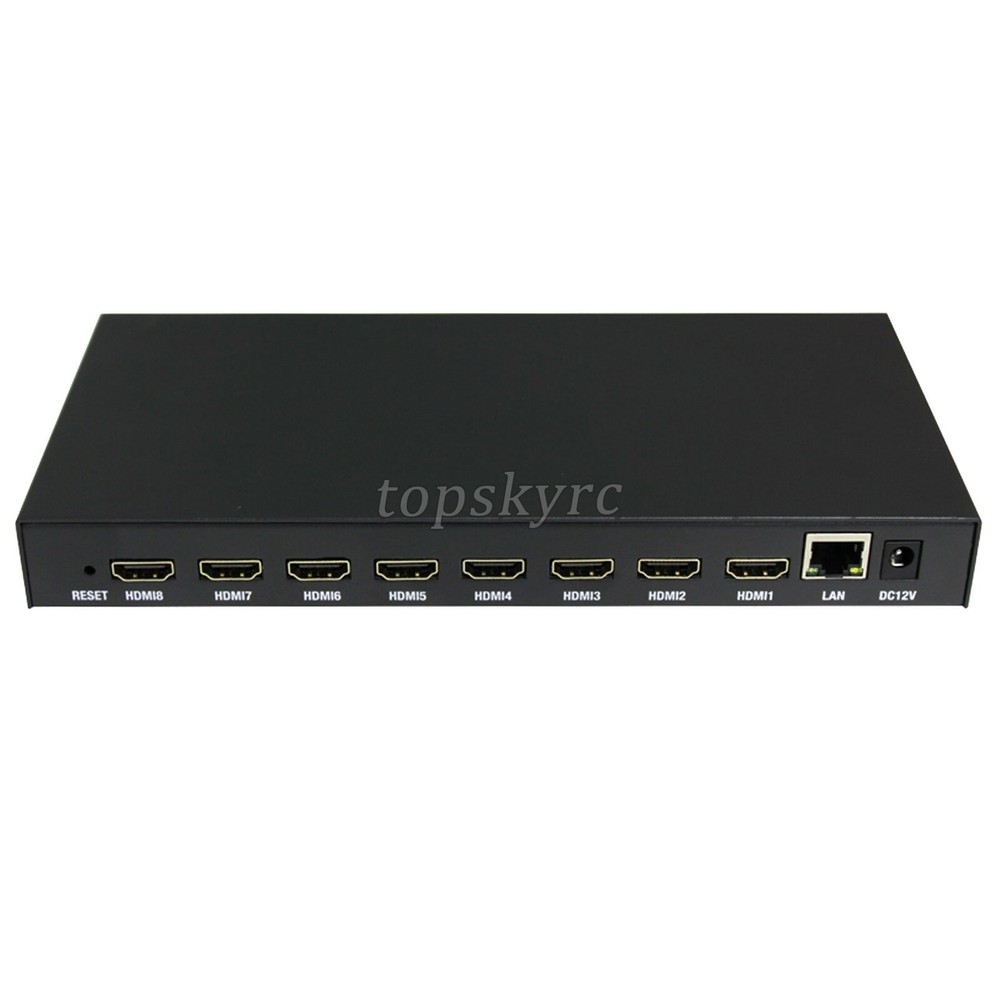 8-Way HDMI Video Encoder H.264 Encoder 1080P@30fps For IPTV Live Streaming tps