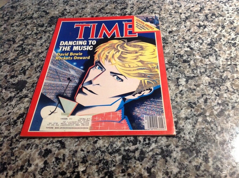 David Bowie...classic 1983 TIME magazine
