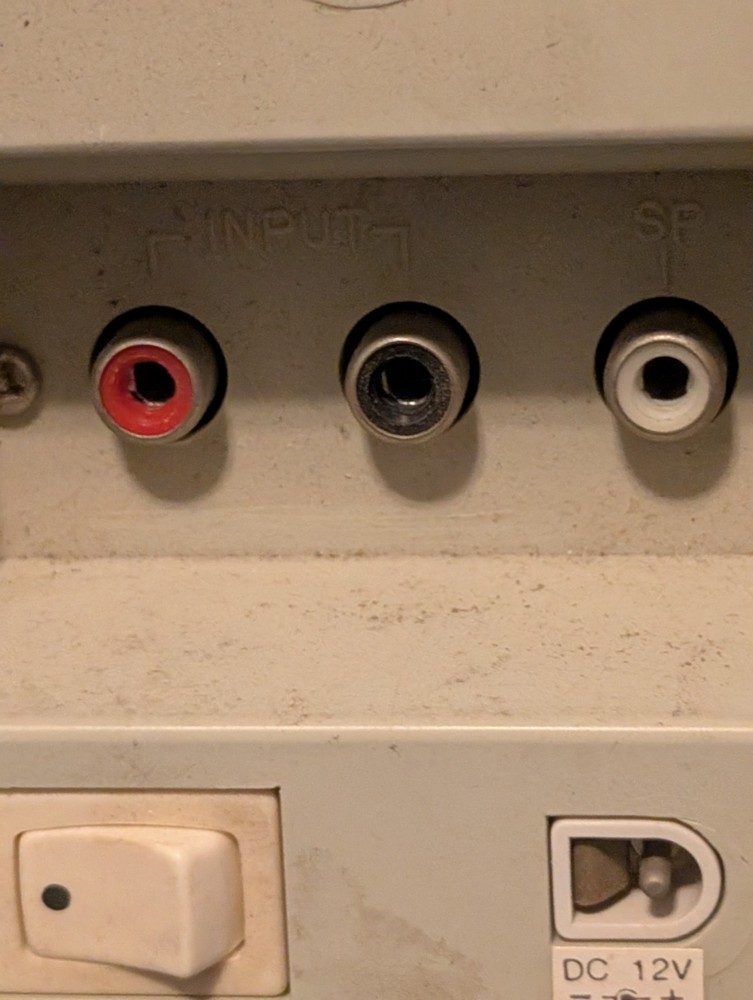 Vintage 90s Legend" brand portable computer speaker UNTESTED