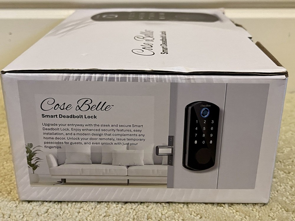 Code Belle Smart Deadbolt Lock Bluetooth (new)