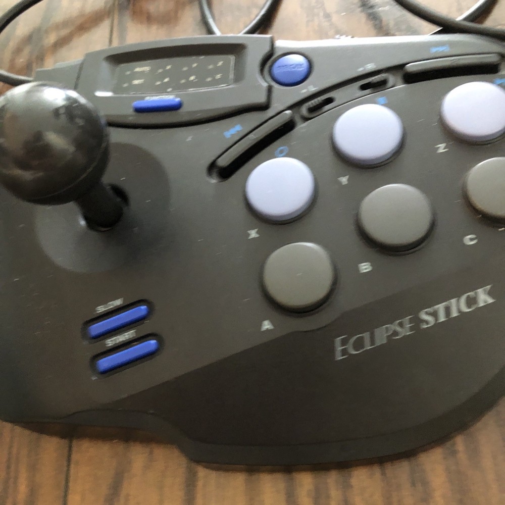 Sega Saturn Interact Eclipse Stick Controller TESTED!