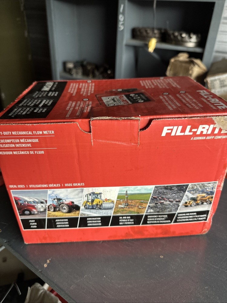 FILL-RITE Heavy duty mechanical flow meter