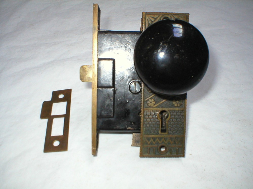Antique Victorian Era Door Hardware
