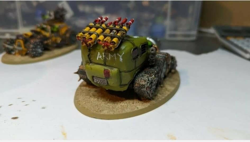 Wargames Compatible - Orc Tracked Jet, Bulwark