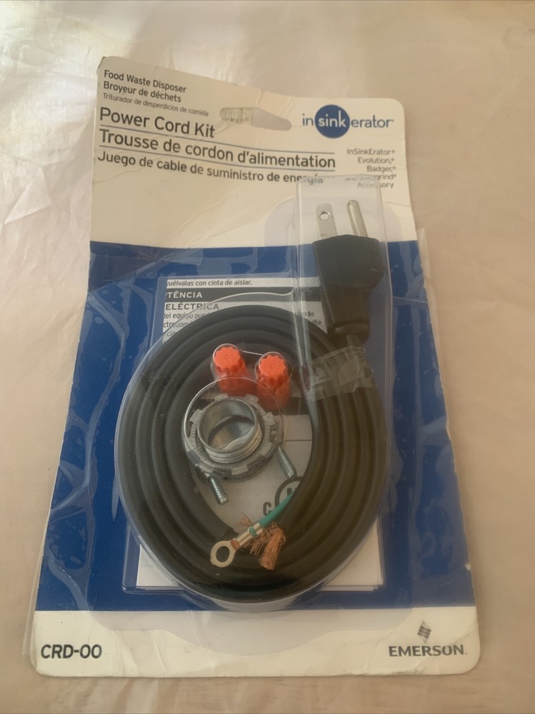 Power Cord Kit For Food Waste Disposer: CRD-OO (NEW)