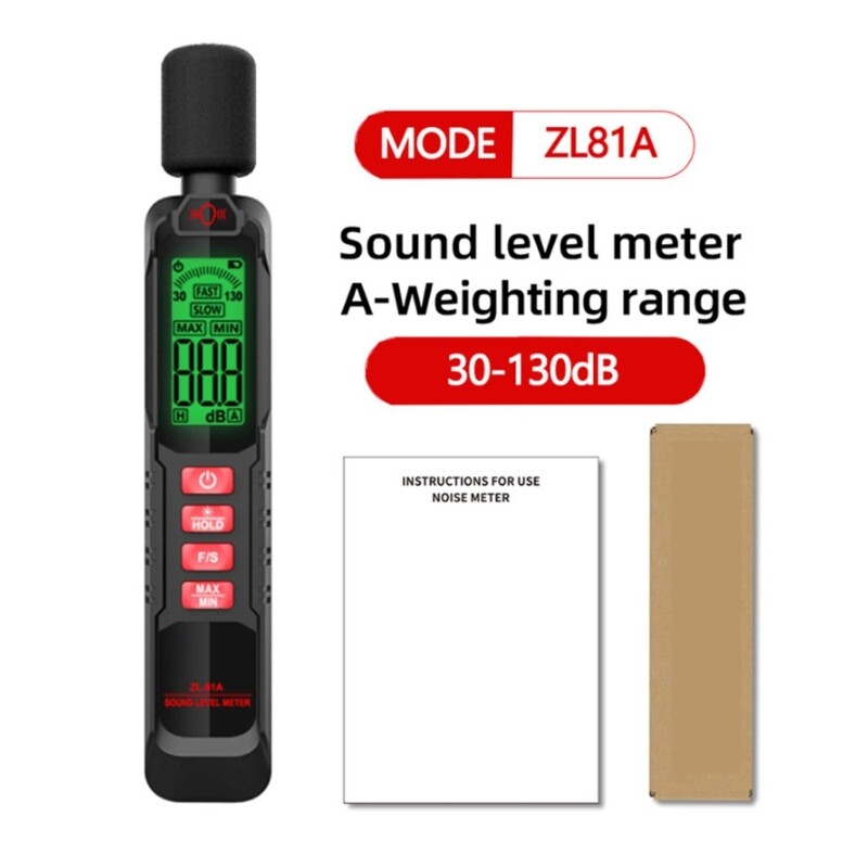 Practical Decibel Reader with High Accuracy Sensors for Home and Office Use