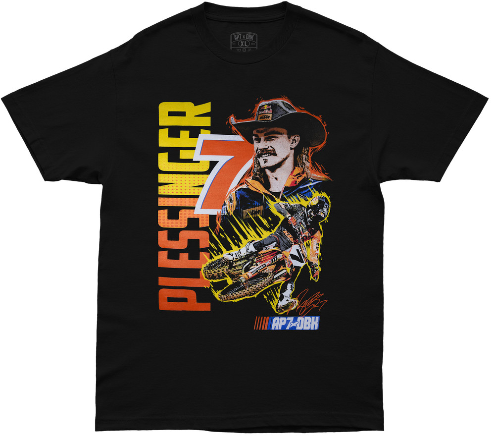 Speedway Tee Black Xl