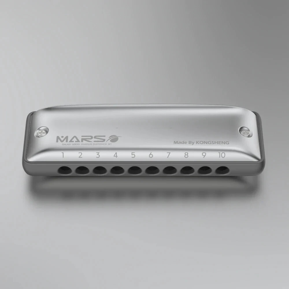 Kongsheng Mars High Quality 10 Hole Diatonic Harmonica ~Multiple Keys