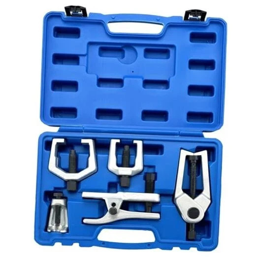 Ball Joint Separator Kit | 5 in 1 Pitman Arm Puller, Tie Rod End Tool Set,