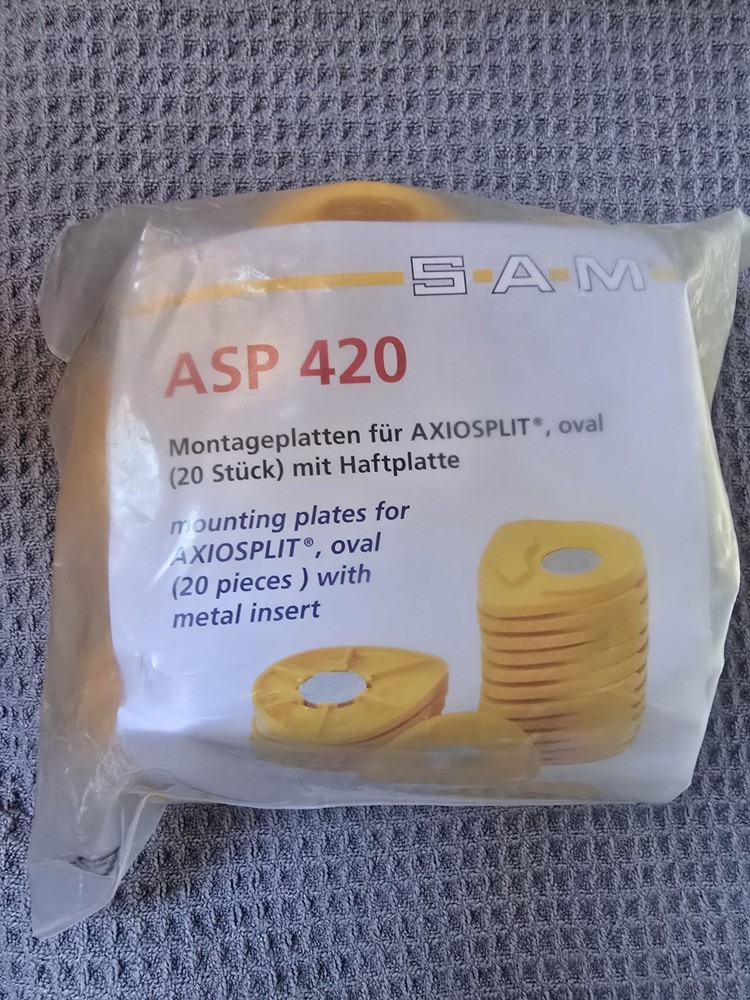SAM Axiosplit/420 Mounting Plates 20pc