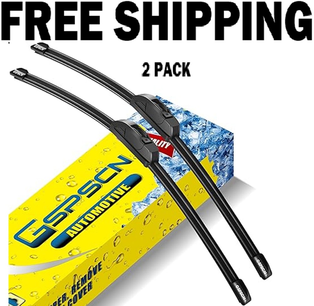 OEM QUALITY 24+18 Premium Original Replacement Windshield Wiper Blades,Quiet ...