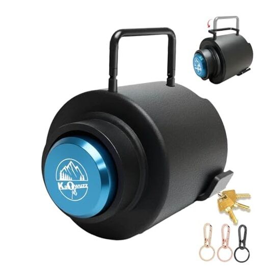 Trailer Lock, Heavy Duty Trailer Ball Lock Fits 2 5/16-Inch With Handle