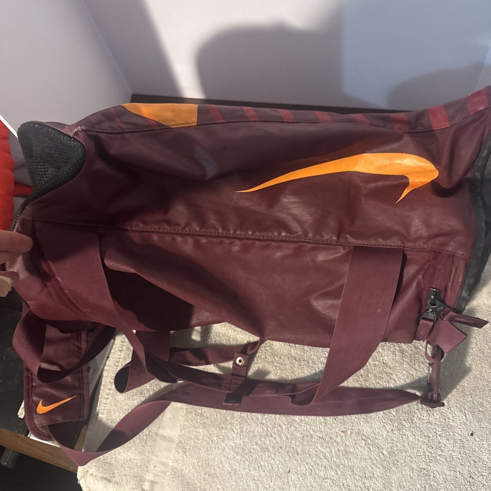 Nike Maroon Engineered Carry System Softball Baseball Backpack Bag