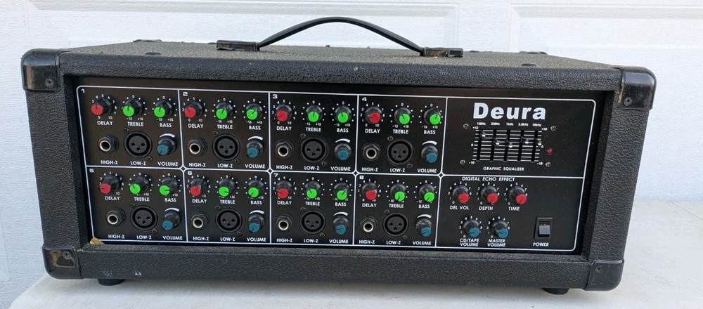 Deura Fl-800 Graphic Equalizer Untested