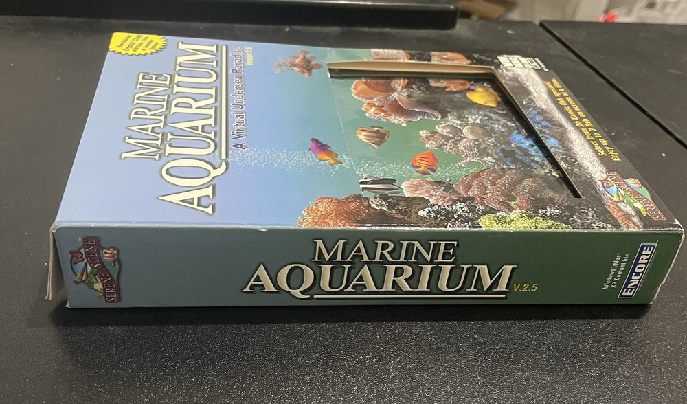 Software PC Marine Aquarium 2005 version 2.5 Box