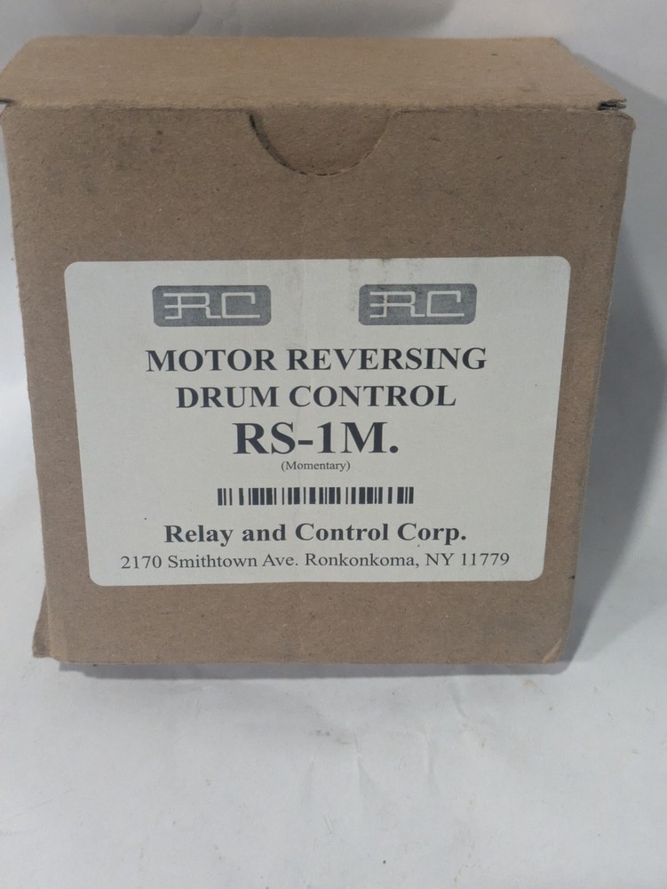 Relay and Control RS-1M Motor Reversing Drum Switch | Momentary Forward-Reverse