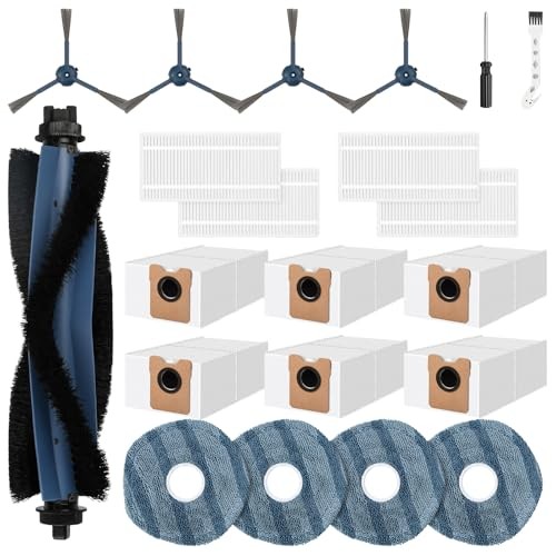 21 Pcs Accessories Kit Compatible with eufy Vacuum eufy robovac c20 accessory