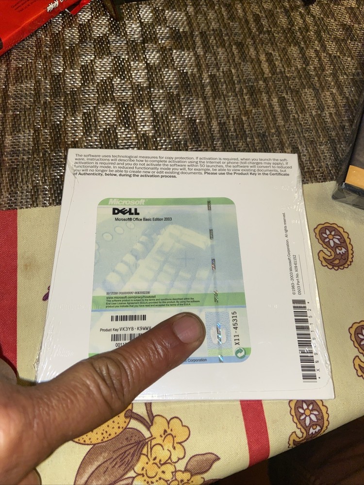 *NEW SEALED* Microsoft Office Basic Edition 2003 | English Version w/Product Key