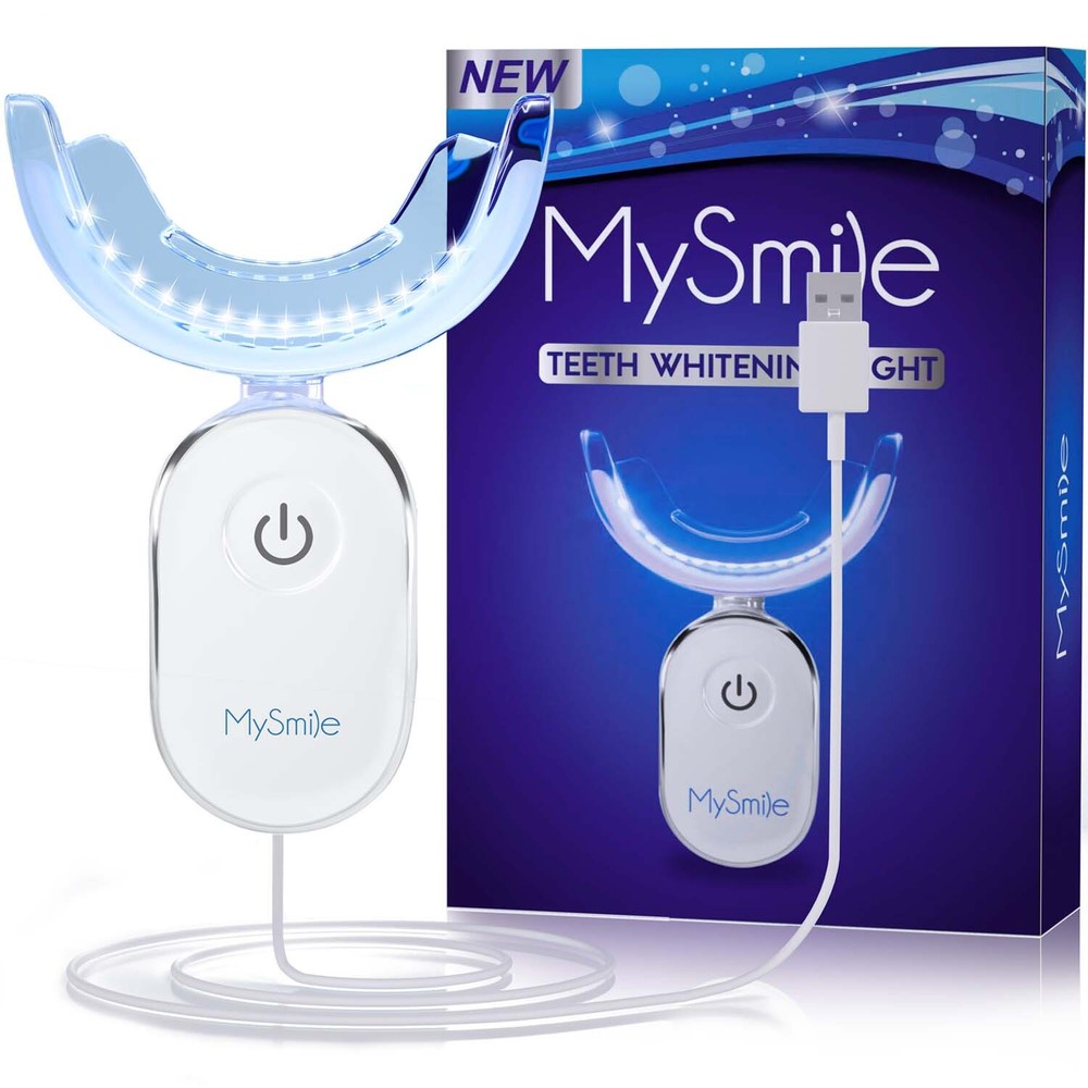 MySmile 28-LED Teeth Whitening Accelerator Light, Rechargeable