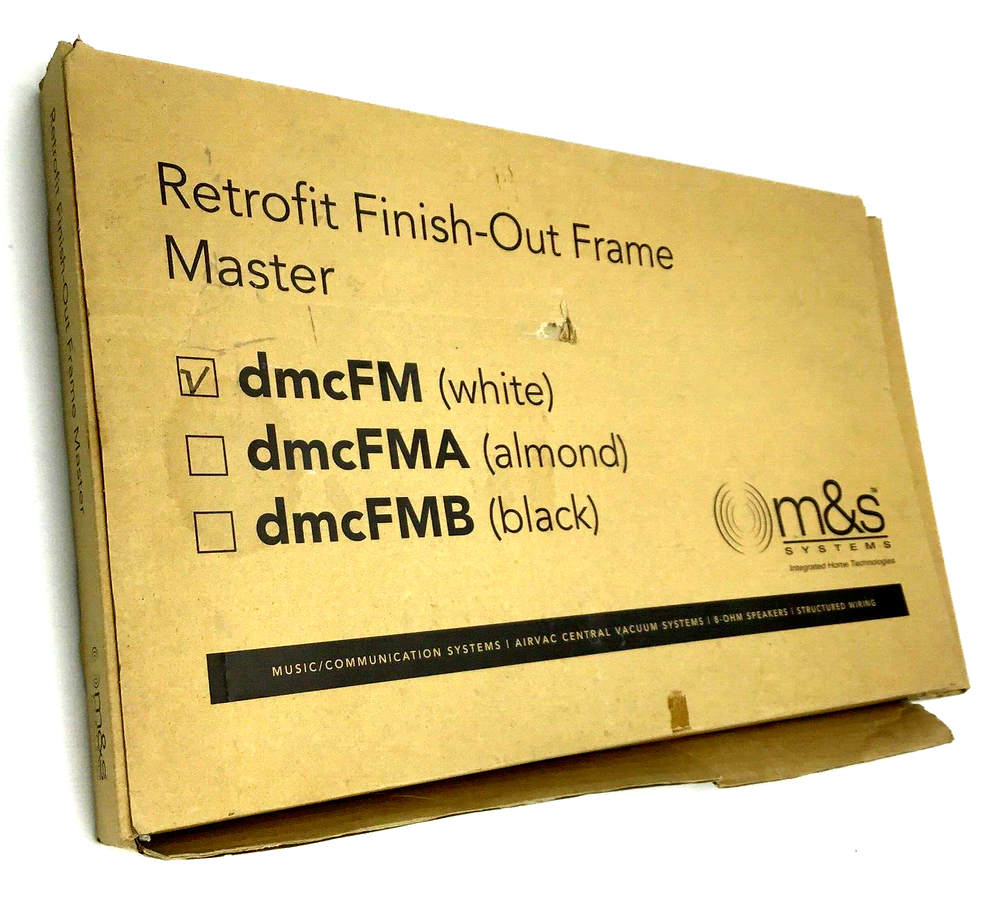 M&S Systems dmcFM Retrofit Finish-Out Frame Master (White)