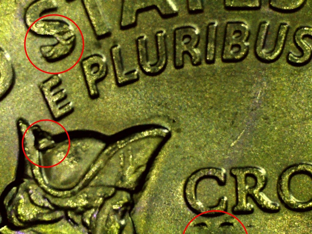 2021-P Crossing The Delaware Multiple Die Errors #0011