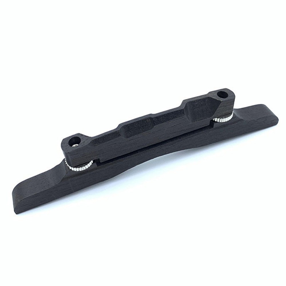 Adjustable Mandolin Bridge Premium Ebony Material Easy String Adjustment
