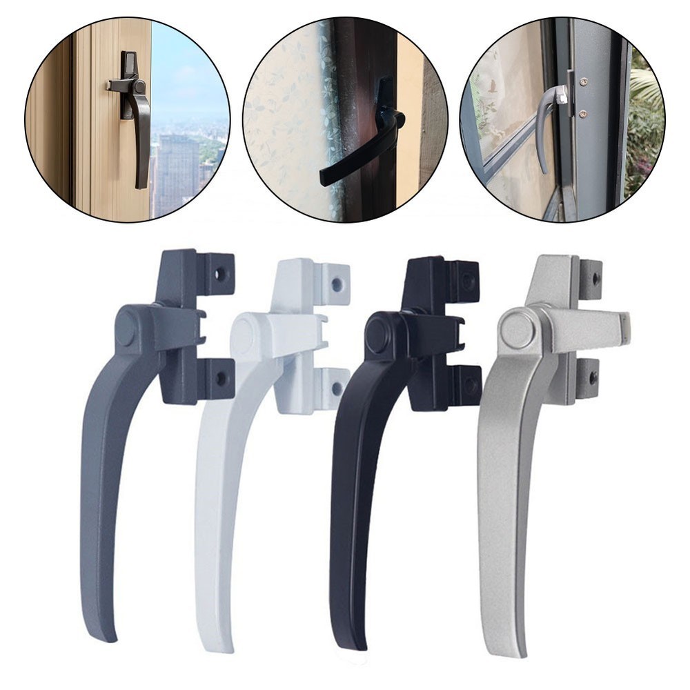 Aluminum Alloy For Window Handle Replacement Kit 2Pcs for Enhanced Security