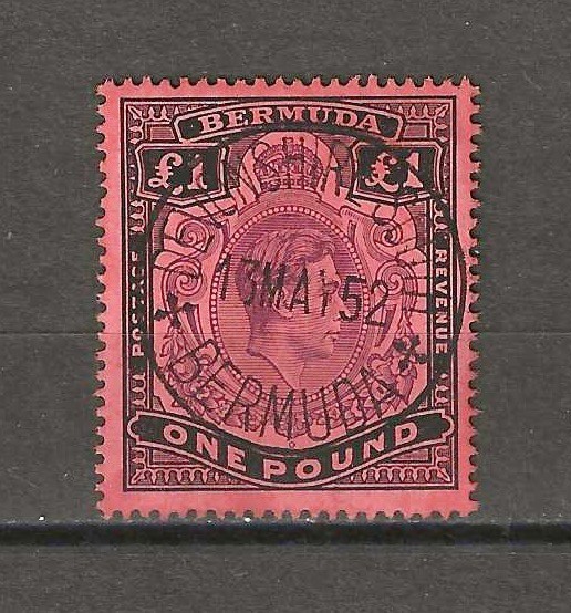 BERMUDA 1938/53 SG 121c USED