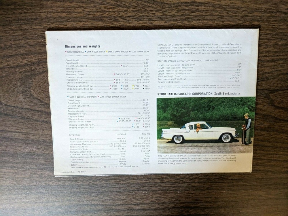 1960 Lark Sales Flyer