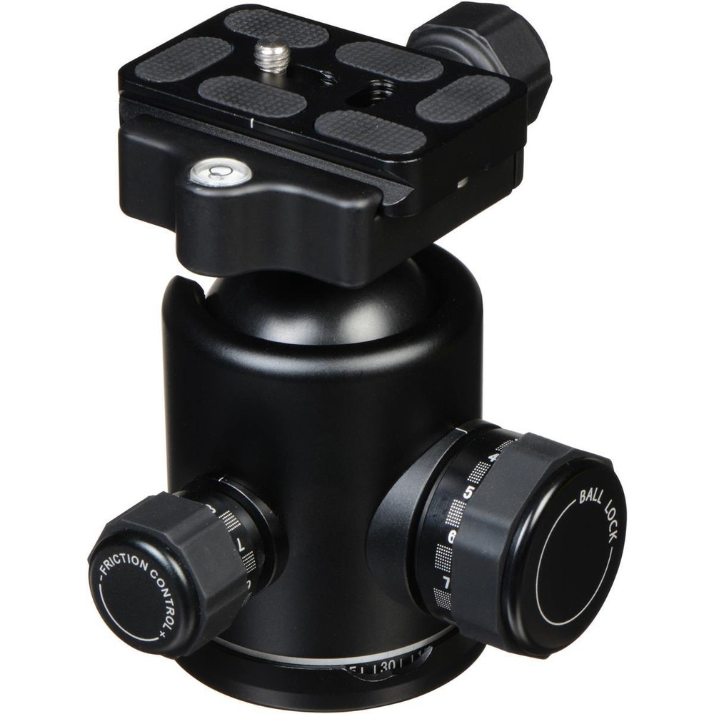 Benro B3 Triple Action Quick Release Ballhead, 66lbs Maximum Load